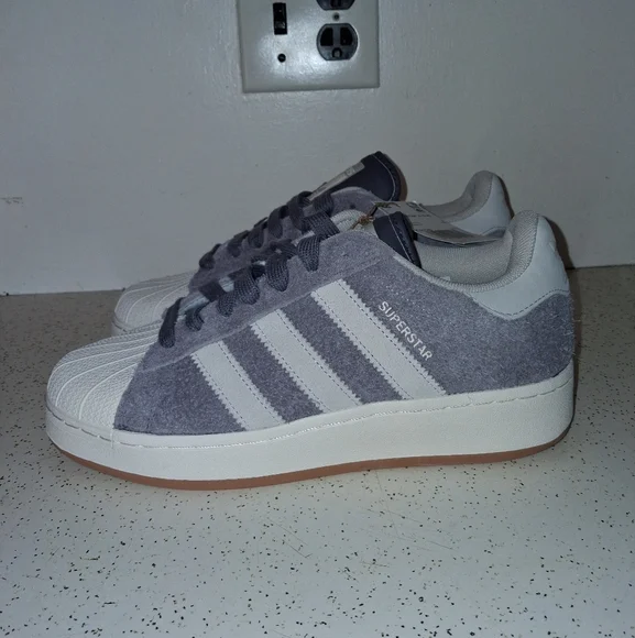 adidas | Shoes | Price Is Firm Womens 95 Adidas W Superstar Xlg Suede |  Poshmark